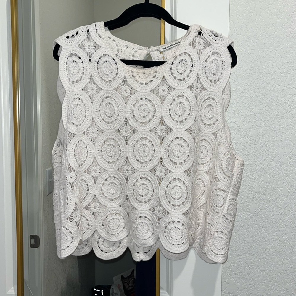Abercrombie & Fitch Crochet Top